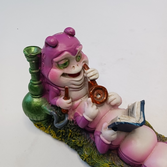 Alice in Wonderland Caterpillar Mushroom Incense Stick holder home fragrence - Picture 7 of 10